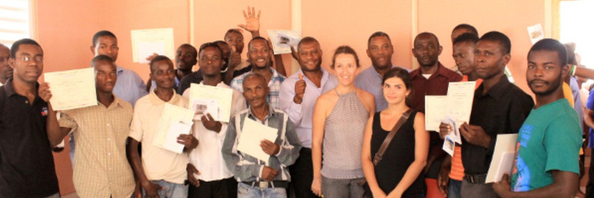 Un bâtiment communautaire flambant neuf à Morne Lazare