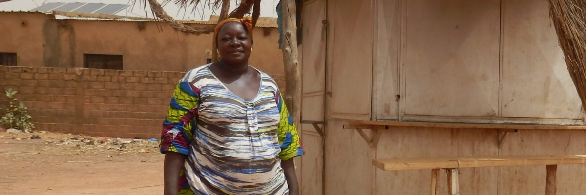 Aminata, a YIKRI beneficiary in Burkina Faso