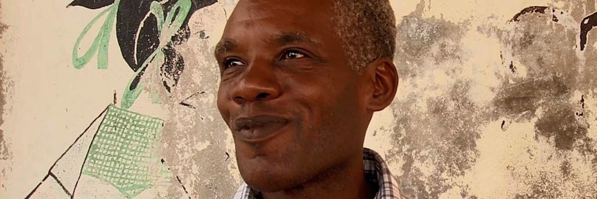 Jean-Charles, a PMS beneficiary in Haiti