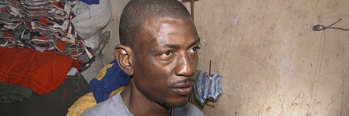 Wilson, a PMS beneficiary in Haïti
