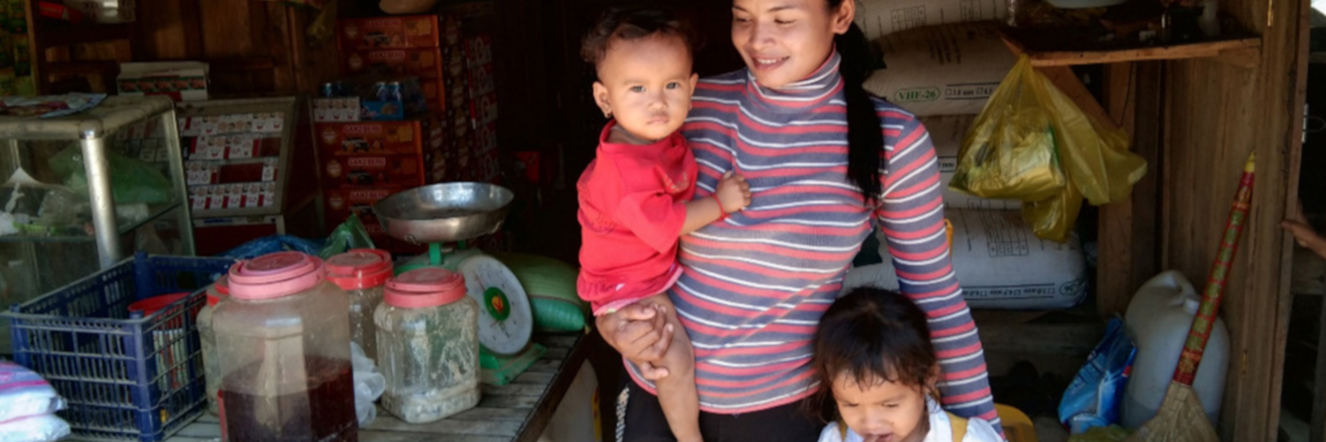 Nhornh Sao, a Pteah Baitong beneficiary in Cambodia